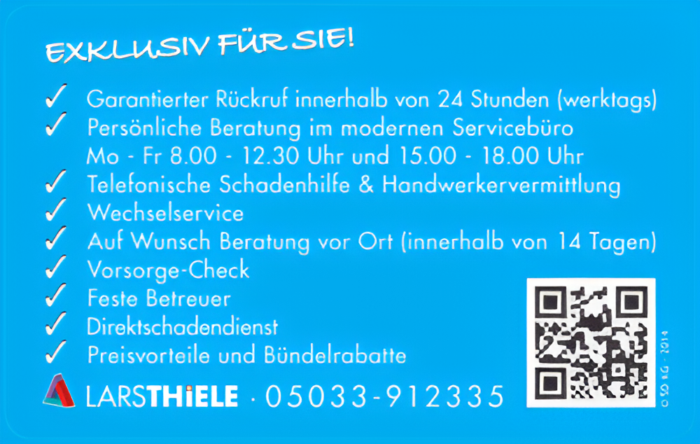 lars thiele card bootsversicherung